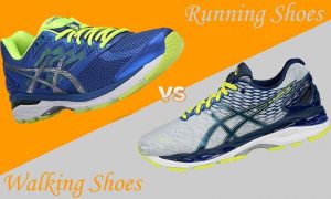 Giày chạy bộ và giày đi bộ khác nhau thế nào?
