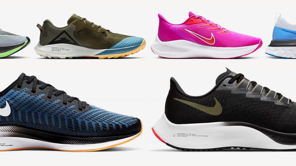 Top 10 giày chạy bộ Nike