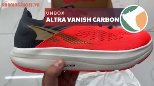 Unbox giày chạy bộ Altra Vanish Carbon