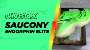 Unbox giày chạy bộ Saucony Endorphin Elite