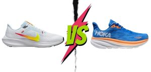 So sánh giày chạy bộ Nike Pegasus 40 vs Hoka Clifton 9