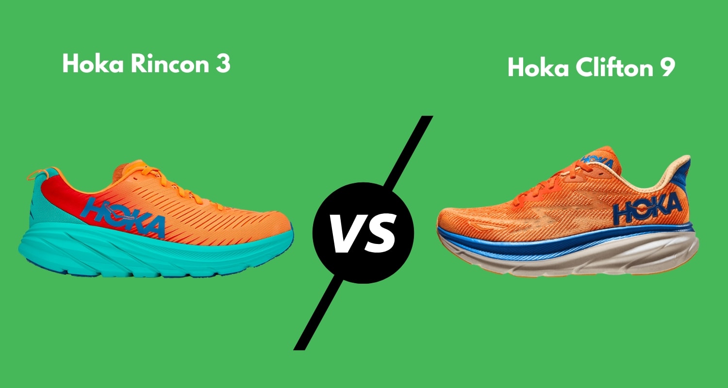 So sánh giày chạy bộ Hoka Clifton và Hoka Rincon